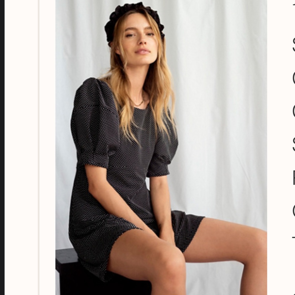Free People Penelope Mini Dress, NWT, Size:L